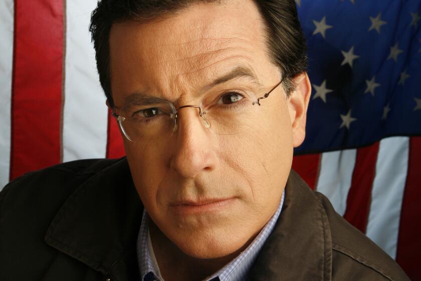 Stephen Colbert takes over for David Letterman on Sept. 8.