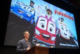 FIREBUDS FIRST RESPONDERS SCREENING & TRICK-OR-TREAT EVENT - First Responders and their families, including members of Disney Studios' own Security, Medical and Fire teams, were special guests at an event in celebration of Disney Junior's "Firebuds" and National First Responders Day. Held at the Walt Disney Studios in Burbank, California, on Saturday, October 29, the "Firebuds" cast and creative team were also there to join in the fun, including trick-or-treating around the studio lot. (Image Group LA/Disney via Getty Images) CRAIG GERBER (CREATOR AND EXECUTIVE PRODUCER, FIREBUDS)