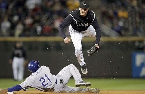 Los Angeles Dodgers v Colorado Rockies