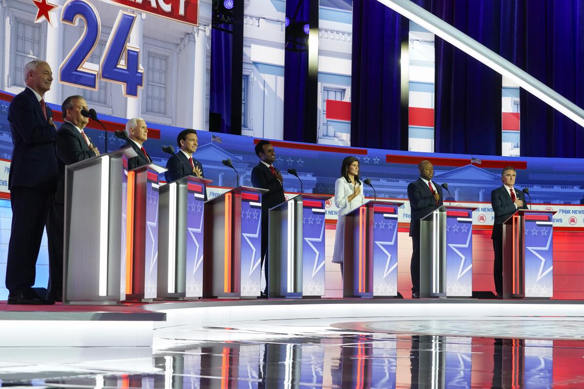The first 2024 Republican presidential debate is in the books. Here's