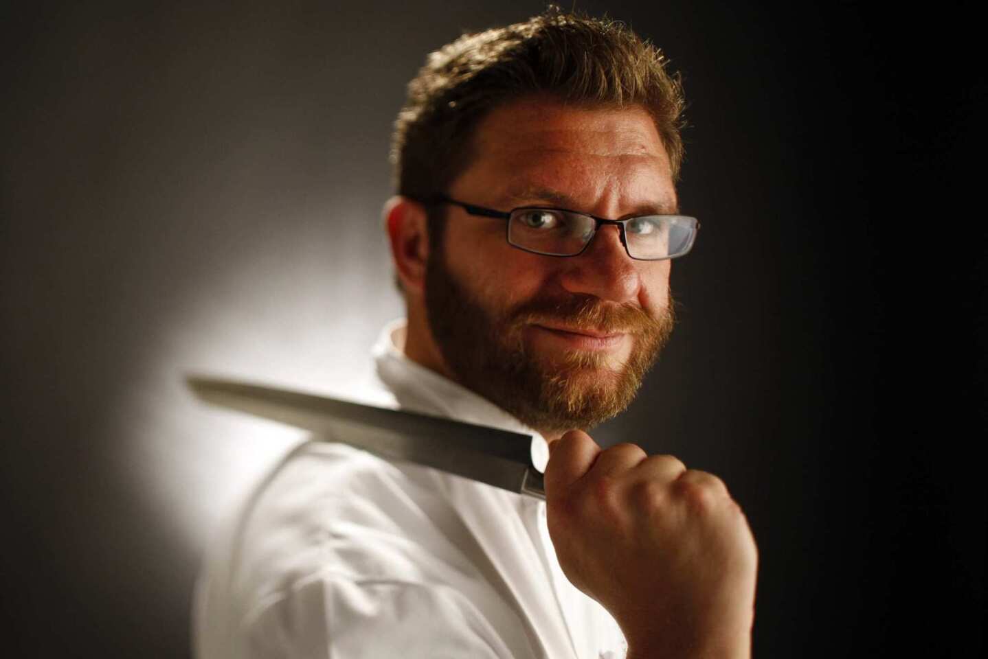 Michael Cimarusti, chef at Providence, says the right knife is step one.