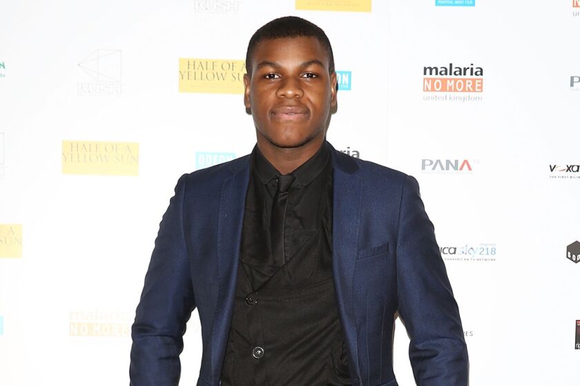 Actor John Boyega, best known for playing Moses in the sci-fi flick "Attack the Block."