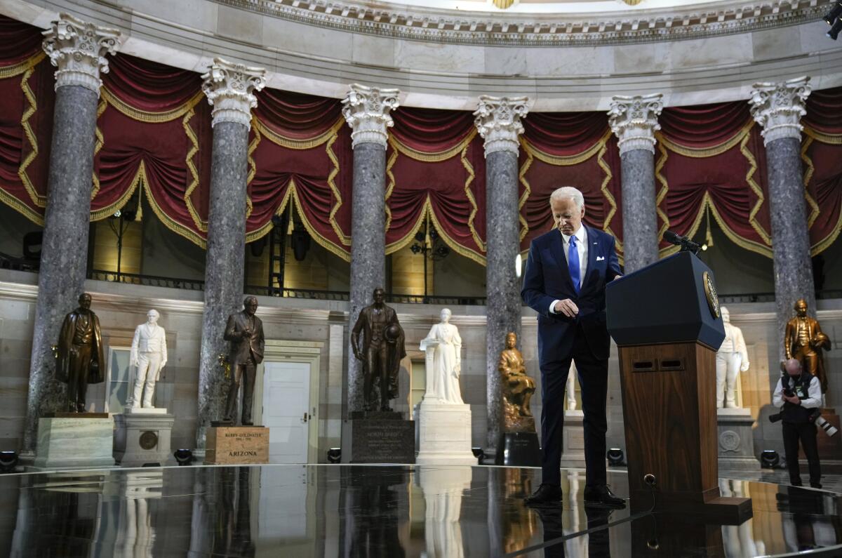 President Biden in the Capitol