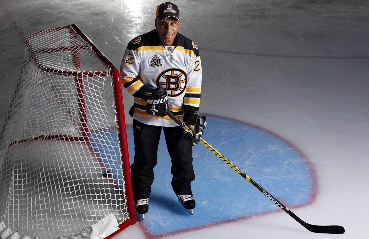 Willie O'Ree, 1st Black Player in NHL, is a Real Ice Man