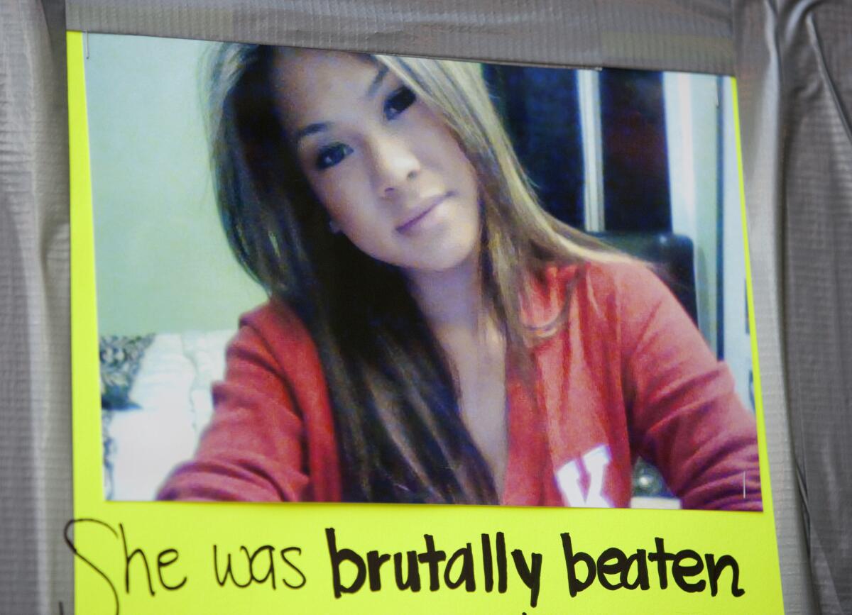 Kim Pham died as a result of blunt force trauma to the head.