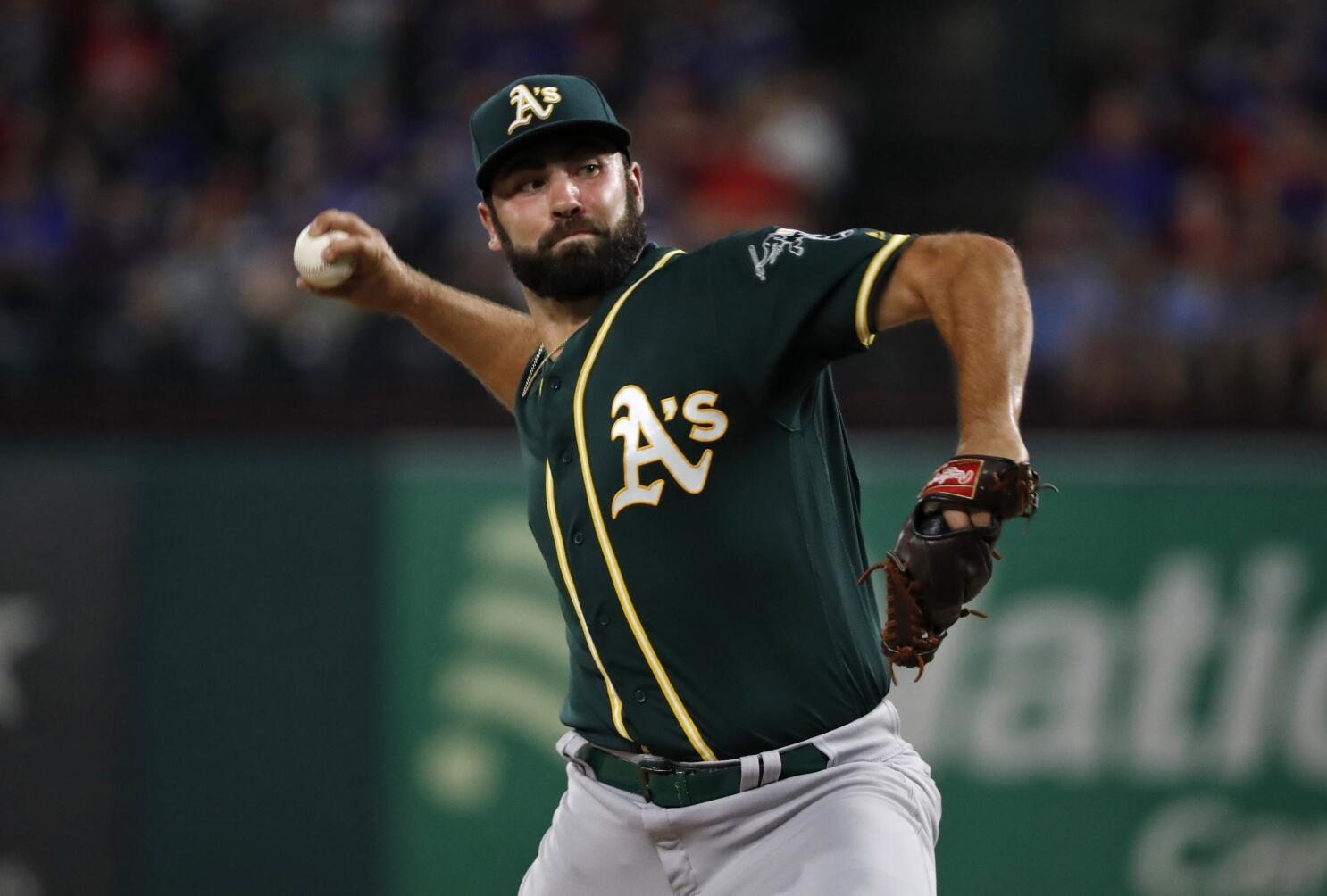 Lou Trivino - MLB Relief pitcher - News, Stats, Bio and more - The