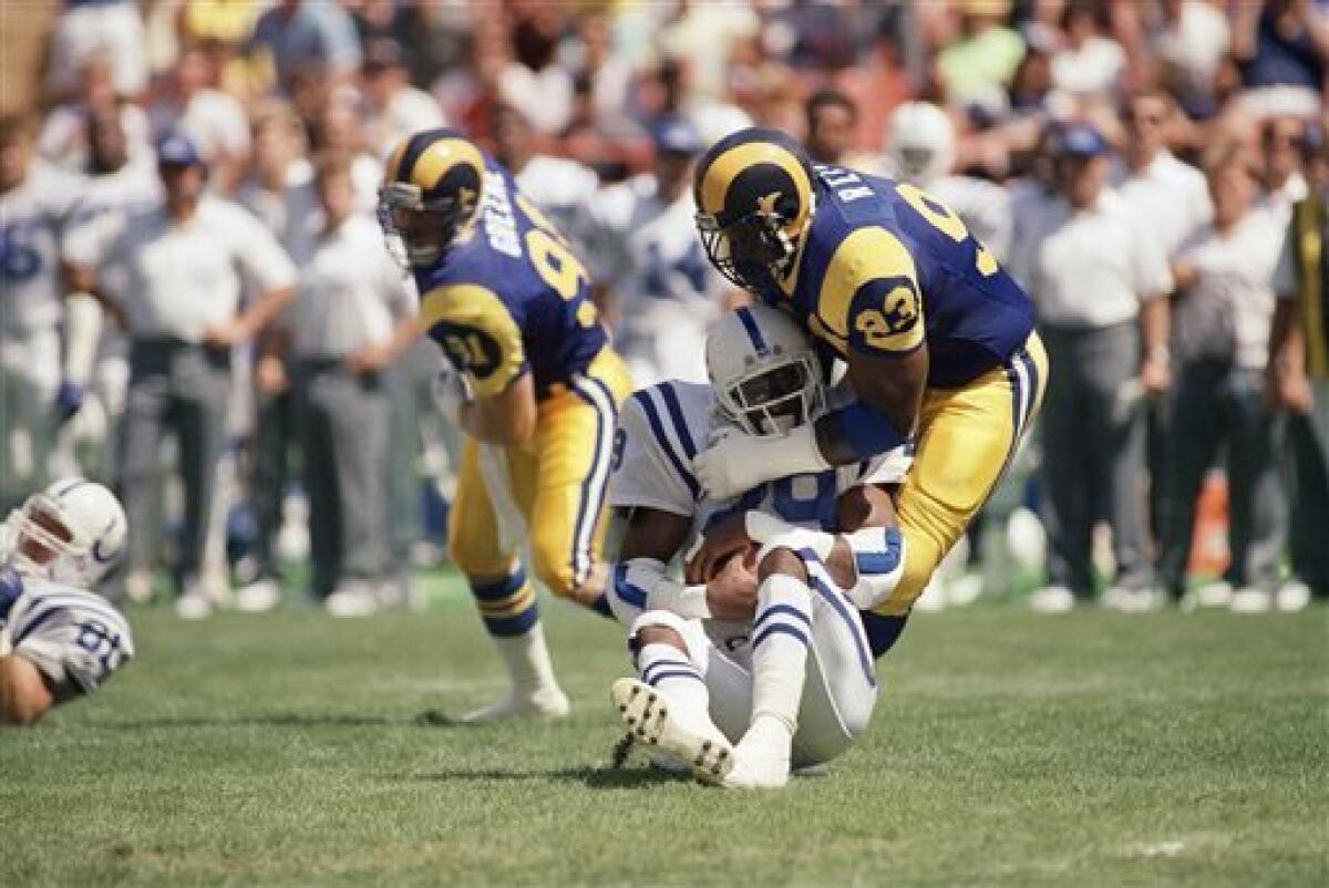 Eric Dickerson set the NFL's season rushing record in his second season. -  The San Diego Union-Tribune