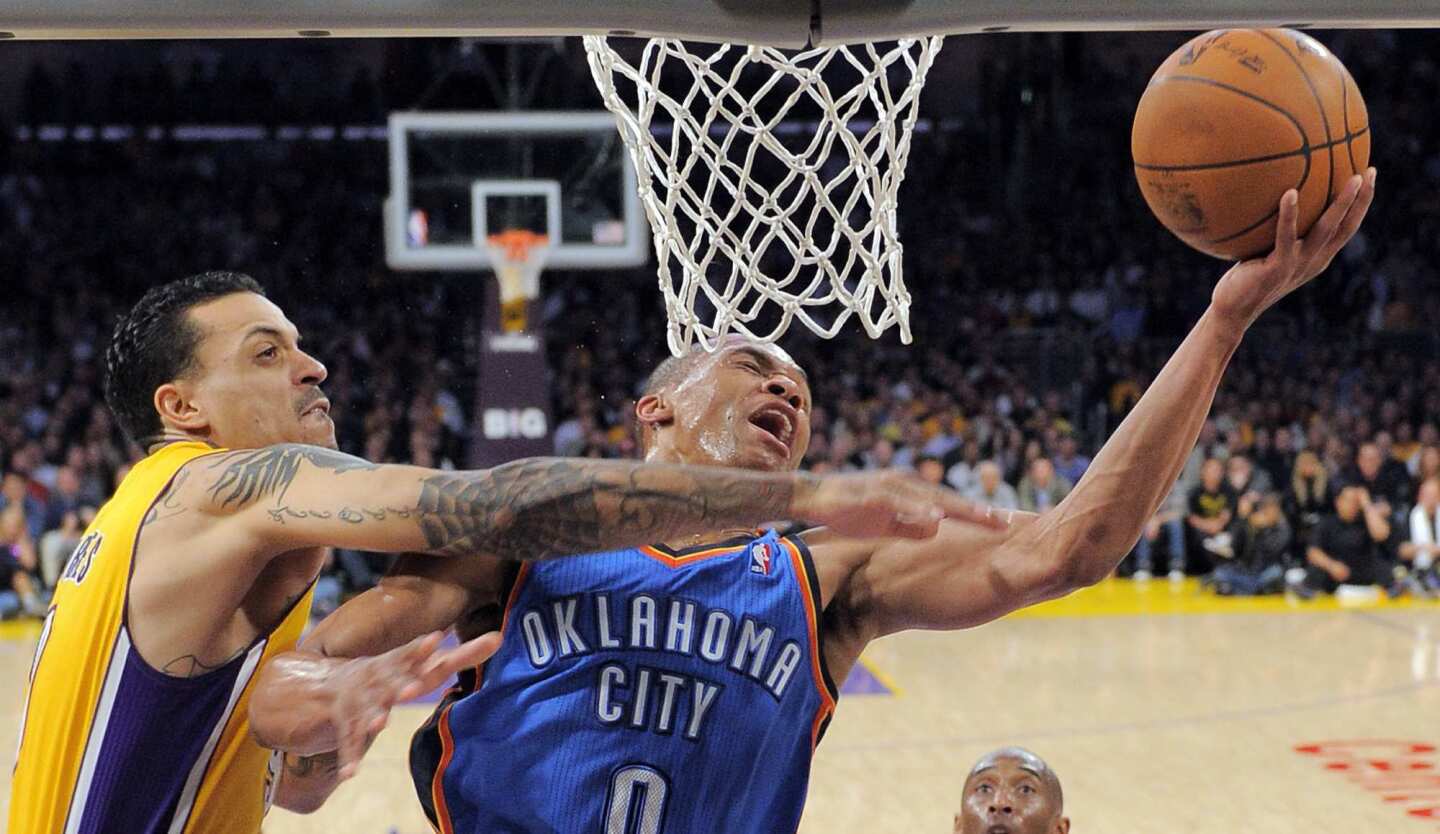 Russell Westbrook, Matt Barnes