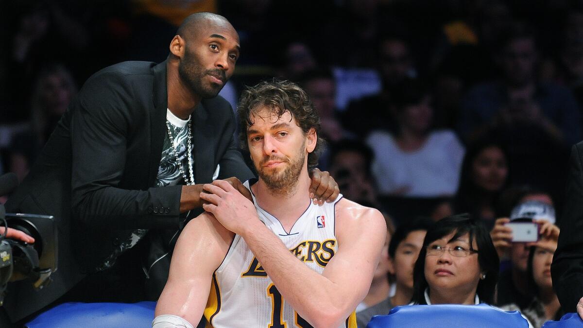 Pau Gasol back to the Lakers? Brother Marc can't answer - Los Angeles Times
