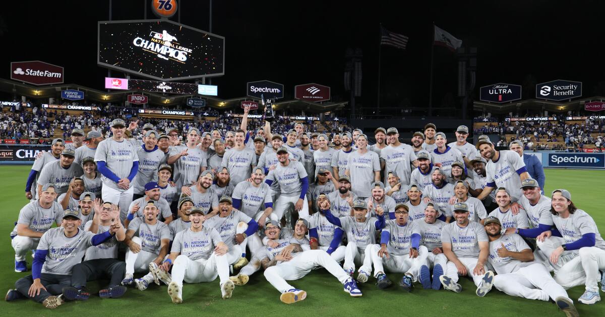 The Sports Report: Dodgers are headed to the World Series