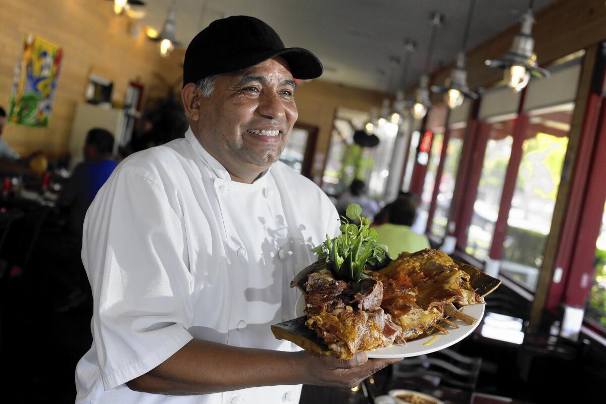 Lamb barbacoa is the specialty at Aqui Es Texcoco in Commerce. But if they've run out of lamb, there are other delicious options on the menu too.