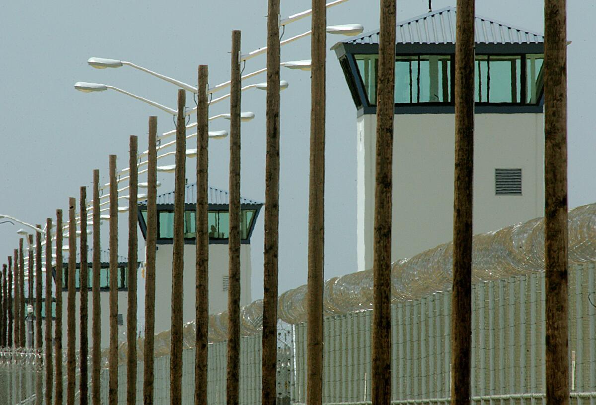 Kern Valley State Prison in Delano. The Rev. Suk-ki Kim and his wife are regulars at all of California’s 35 state prisons and six federal penitentiaries.