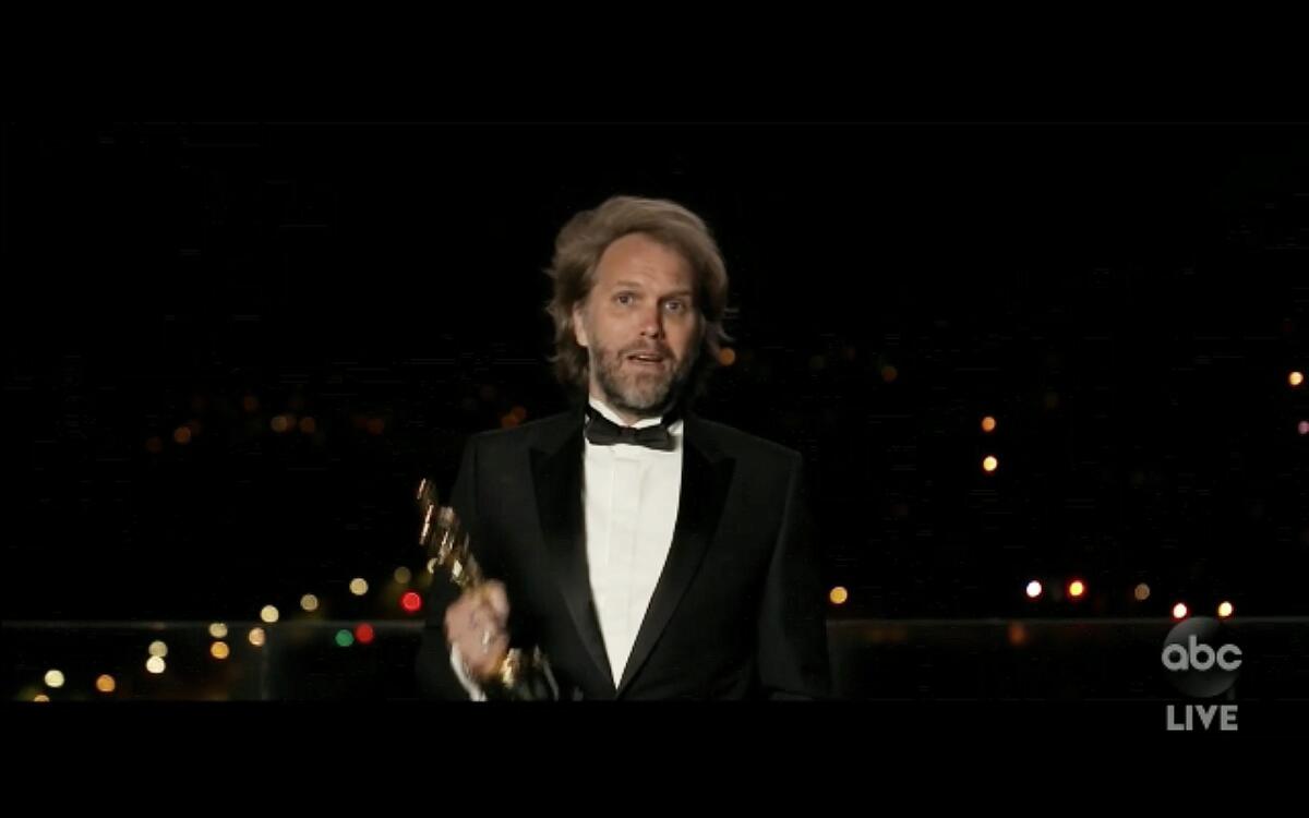 Florian Zeller at the 93rd Academy Awards.