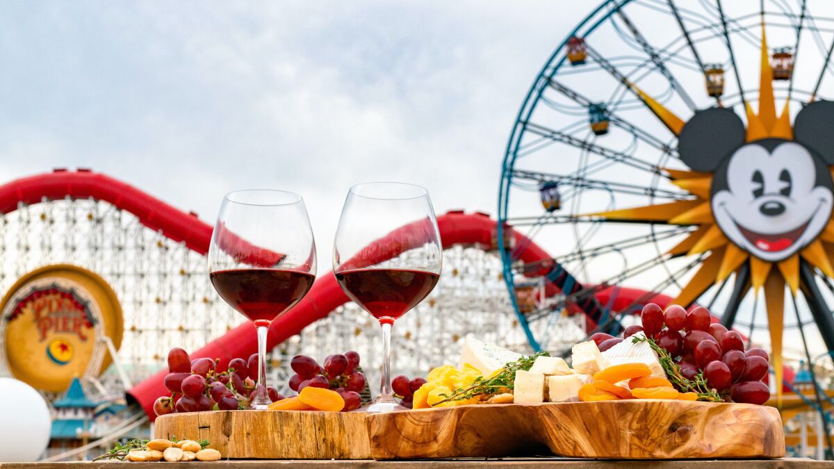 With a toast to California cuisine, the annual Disney California Adventure Food & Wine Festival runs through April 26.