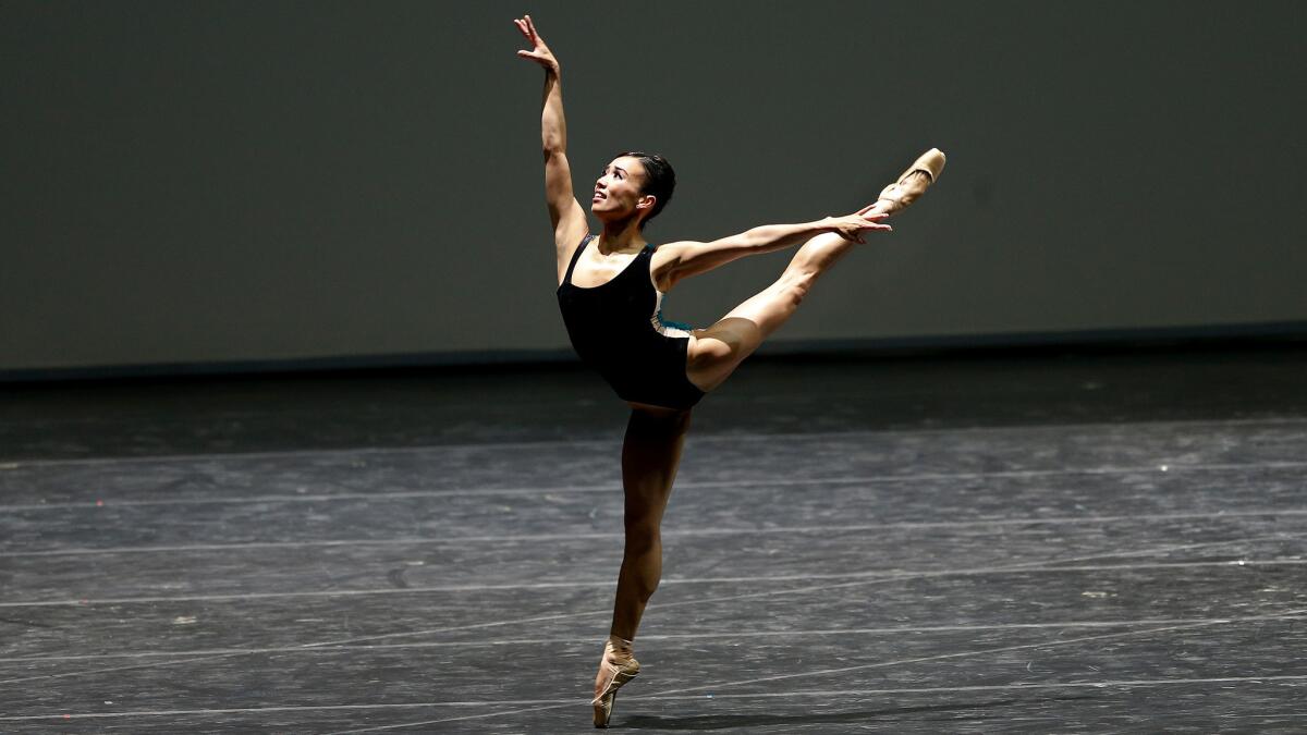 San Francisco Ballet's Frances Chung performs "Pas/Parts 2016."