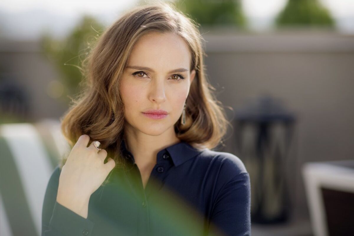 Though Natalie Portman doesn't particularly resemble Jackie Kennedy, adding a bouffant wig helped her feel the part for her film "Jackie." “As soon as I looked in the mirror I had more confidence,” Portman says.