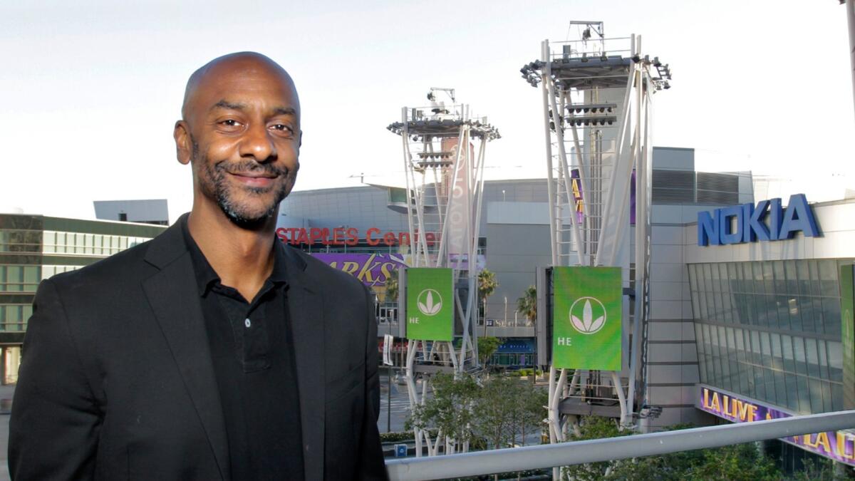 BET president Stephen Hill, shown in 2013, announced that he was leaving the Viacom network on Friday.