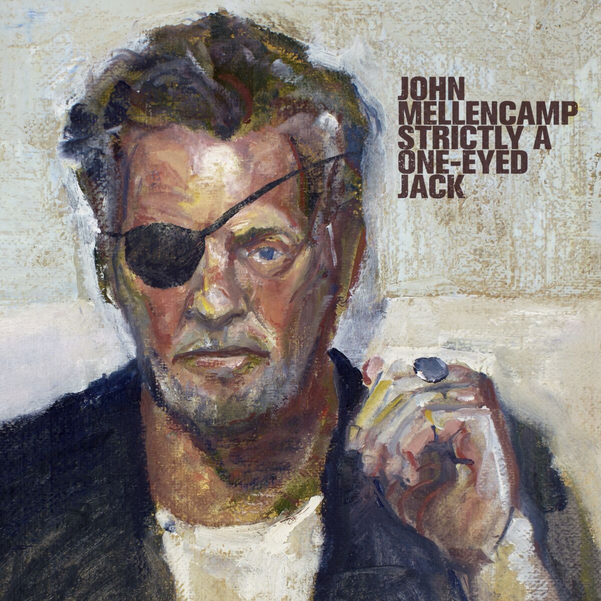 This cover image released by Republic Records shows "Strictly a One-Eyed Jack" by John Mellencamp. (Republic Records via AP)