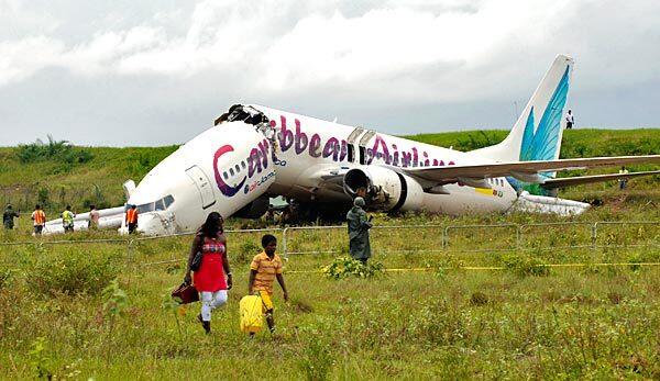 Air crash in Guyana