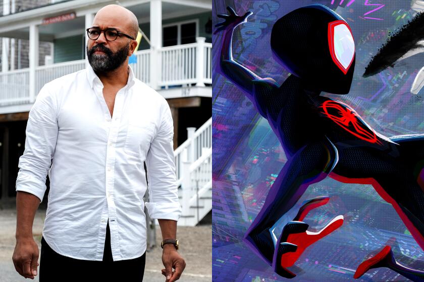Jeffrey Wright in American Fiction and Miles Morales in Spider-Man: Across the Spider-Verse