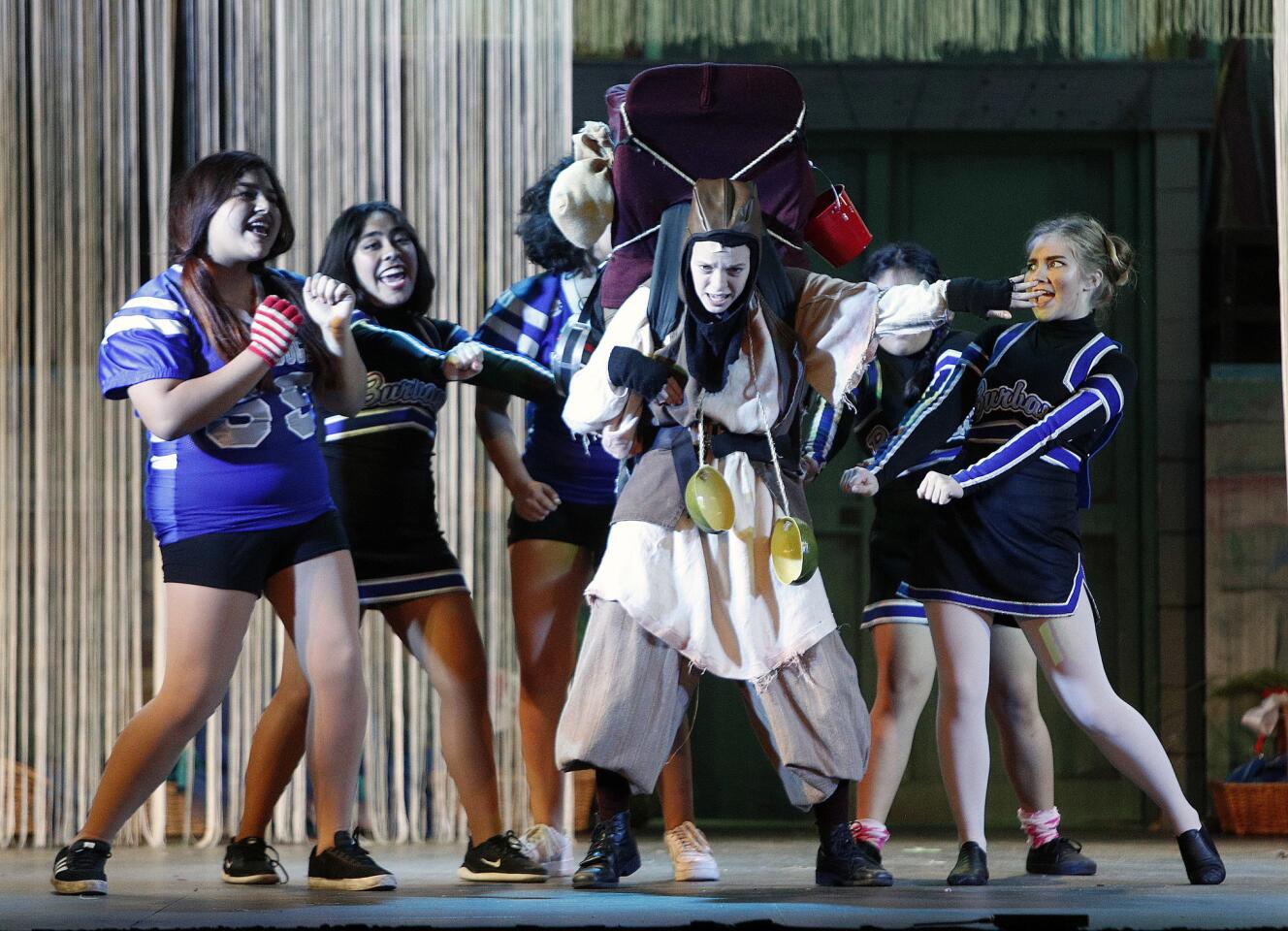 Photo Gallery: Burbank High School Drama Department dress rehearsal of Monty Python's Spamalot
