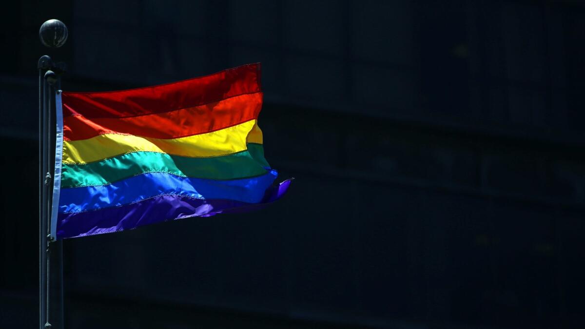 A San Luis Obispo High School teacher has resigned amid outcry over an anti-gay letter he wrote to the student newspaper.