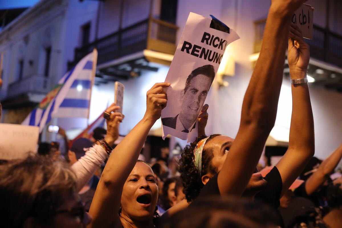 Puerto Rico Gov. Ricardo Rossello faces growing calls for resignation