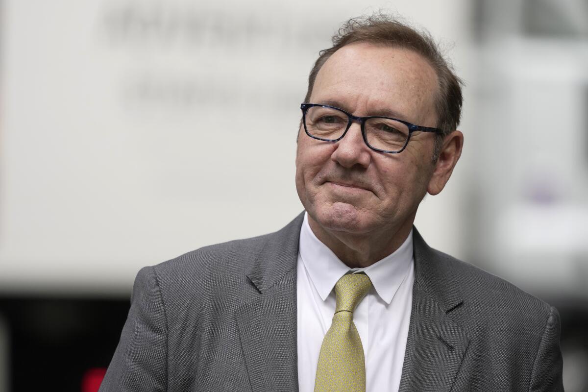 Kevin Spacey says he was rushed to the hospital with heart-attack symptoms