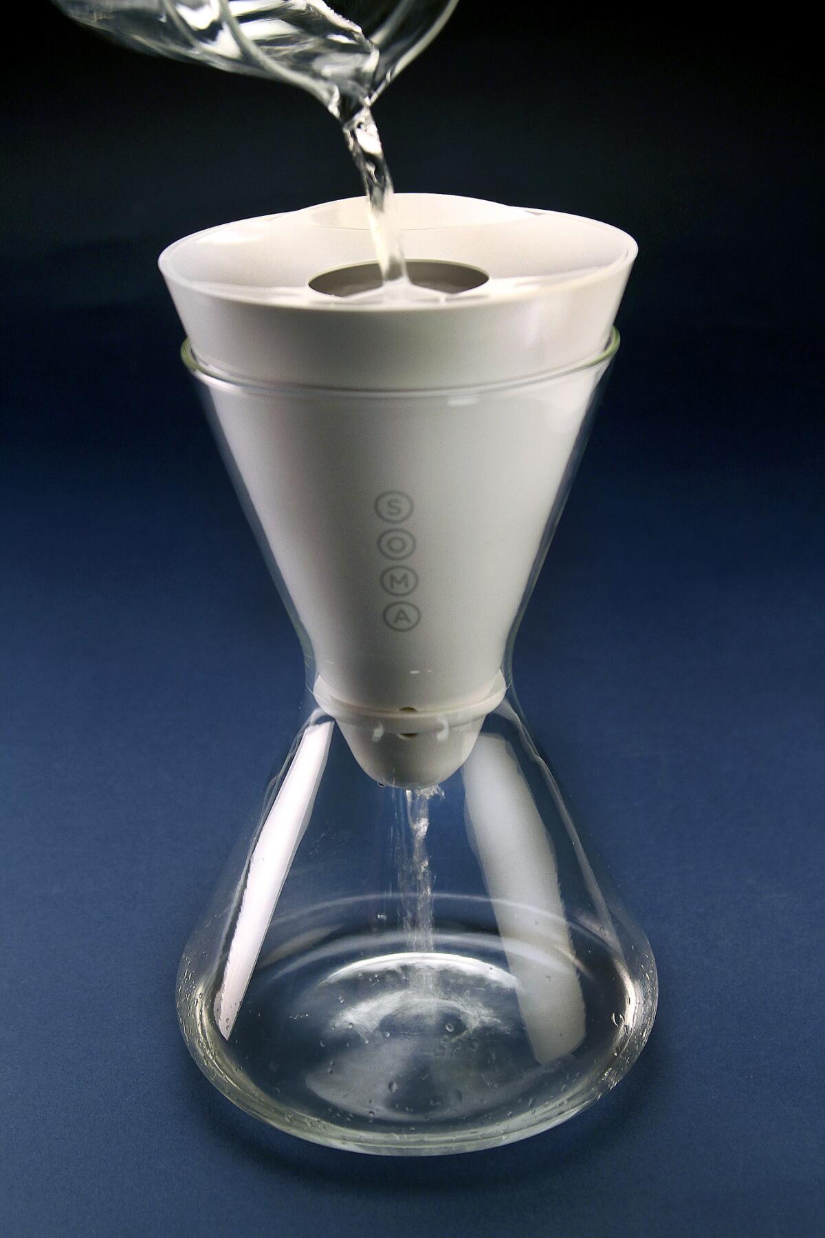 Soma Glass Filtered Water Carafe