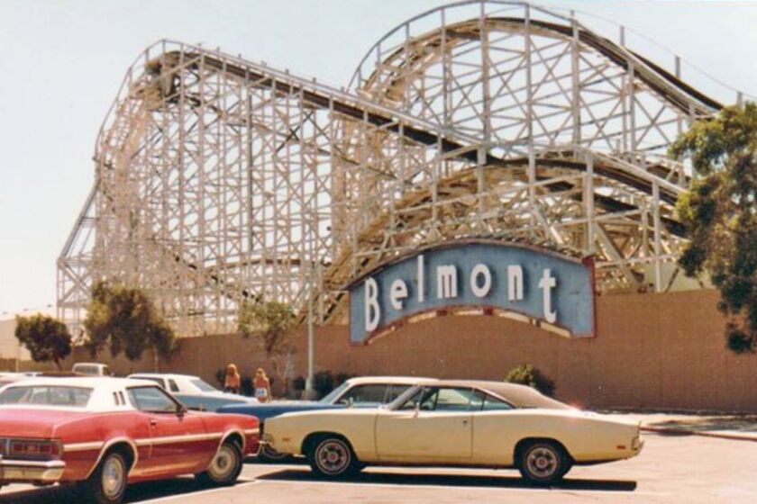 Belmont Park in the 1970s.