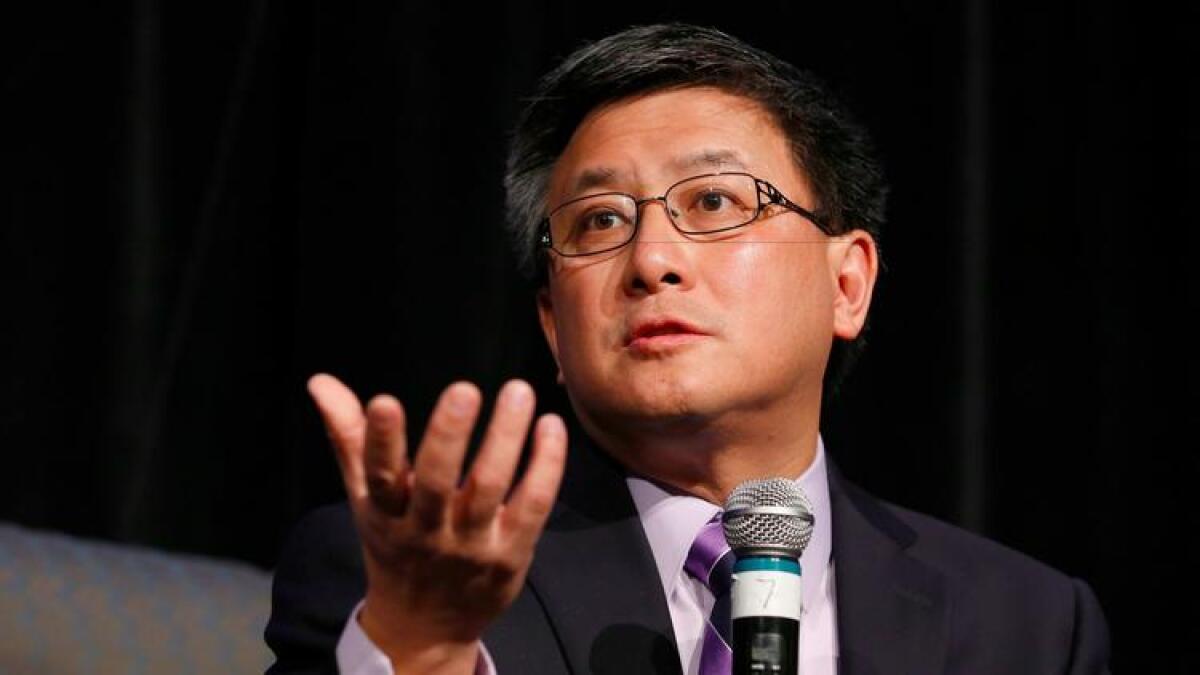 State Treasurer John Chiang, a candidate for governor, is behind a new effort to help people with student debt refinance their loans.