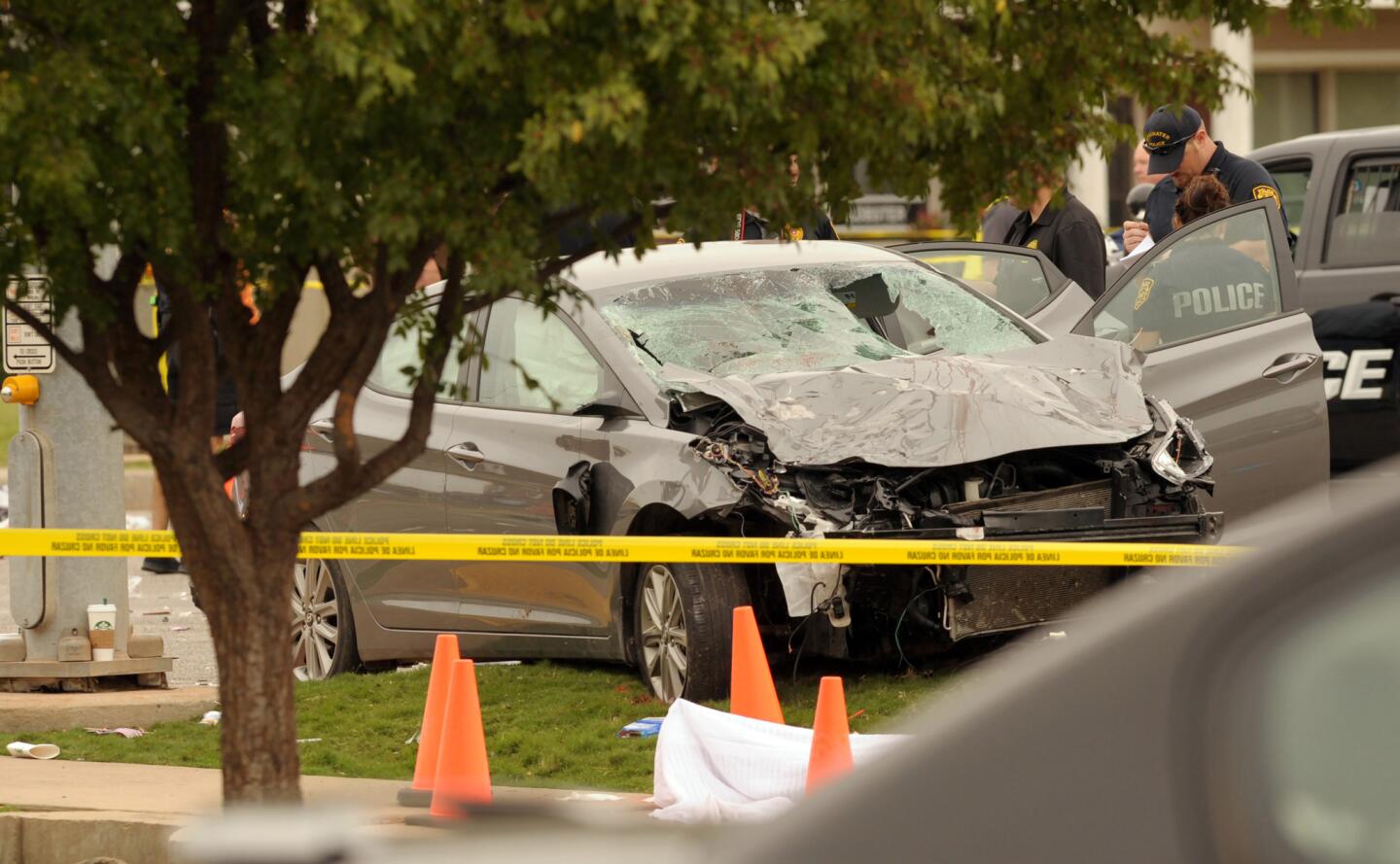 Homecoming parade crash