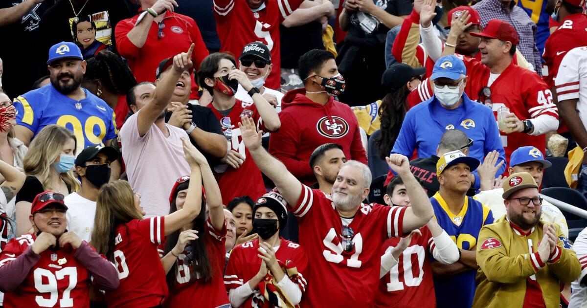 49ers Fans Are Expected To Overtake SoFi Stadium On Sunday - The Spun:  What's Trending In The Sports World Today