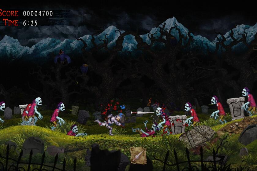 Familiar sights get re-imagined in "Ghosts 'n Goblins Resurrection," a storybook-revamp of the famed franchise.