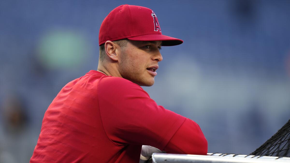 Yankee Stadium holds special meaning for Angels' Logan O'Hoppe - Los  Angeles Times