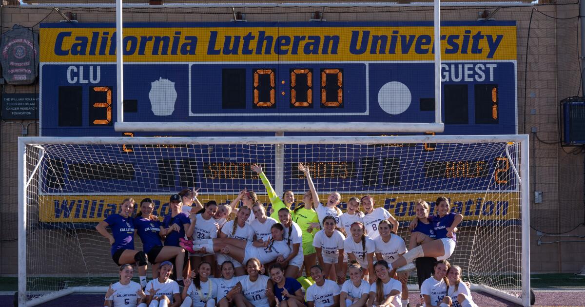 Kadınların futboldaki gelişimi Cal Lutheran’ın yükselişini nasıl hızlandırıyor?