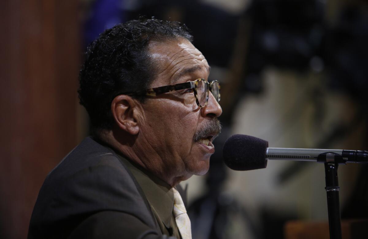 Los Angeles City Council President Herb Wesson, pictured last year, said the City Council should be "equal partners" as an Olympic bid is developed.
