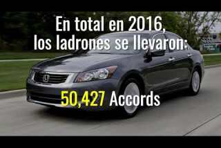 Autos más robados en 2016