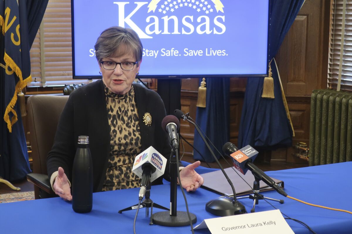 Virus Outbreak Kansas Churches Lawsuit