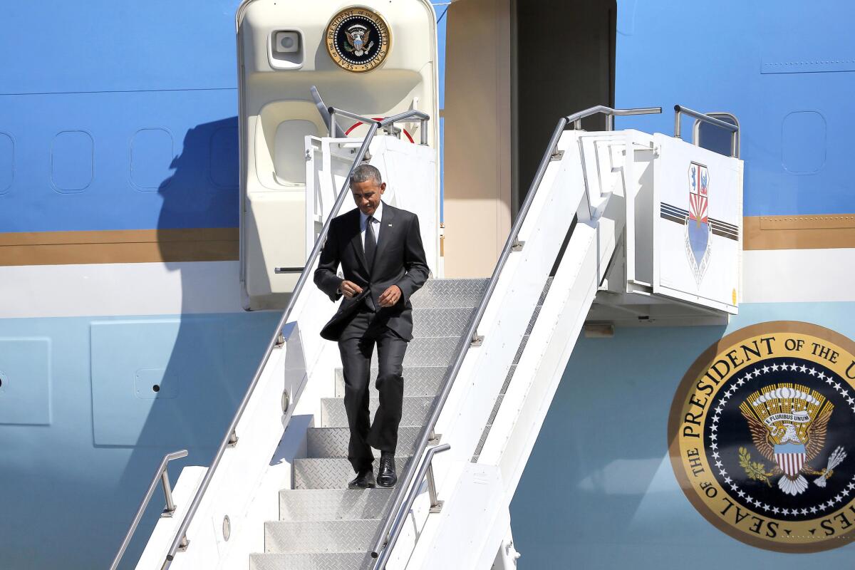 President Obama arrives in Phoenix on Friday to visit the VA hospital that triggered a national examination of how the government cares for its veterans.