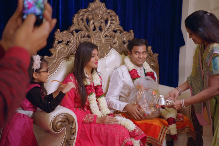 Akshay Jakhete in an episode of "Indian Matchmaking."