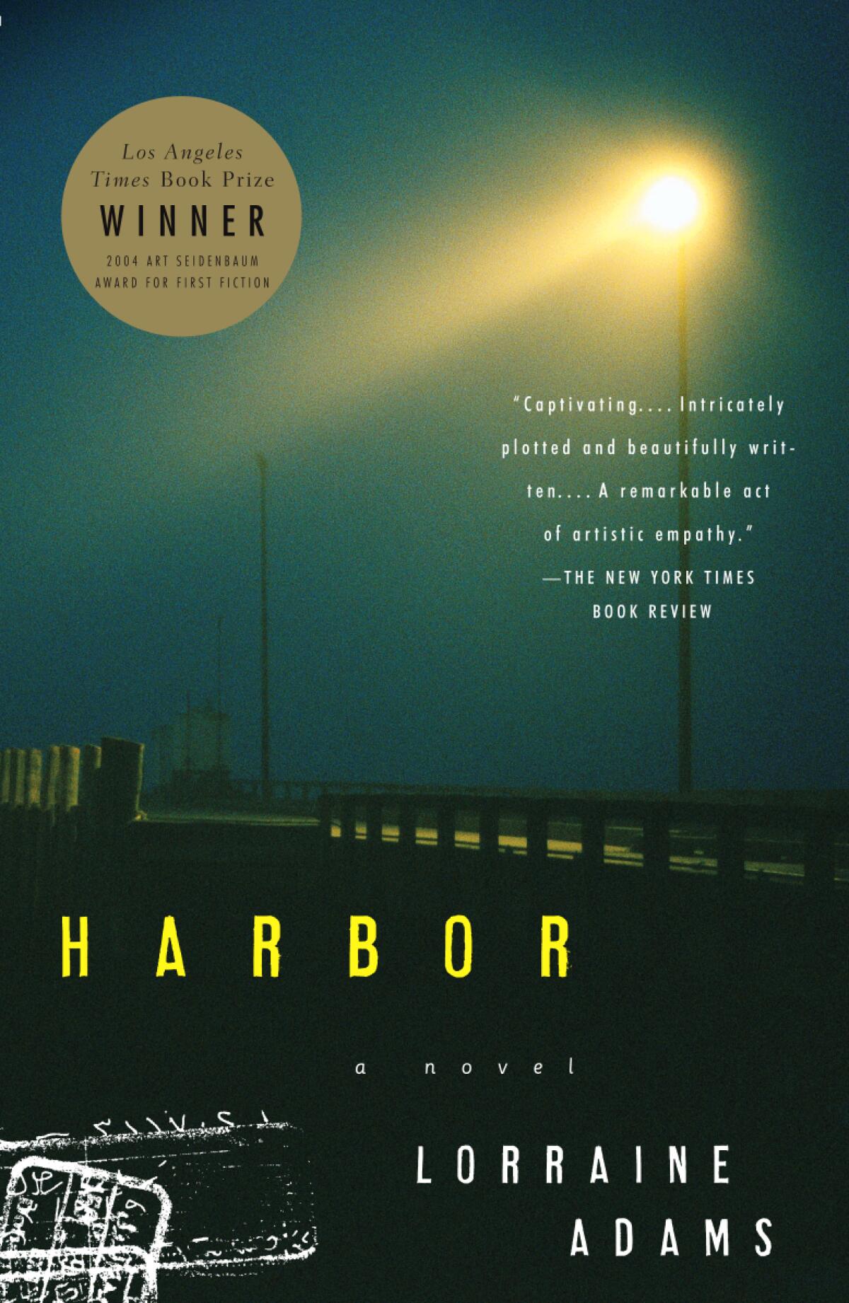 Book jacket for "Harbor" by Lorraine Adams.