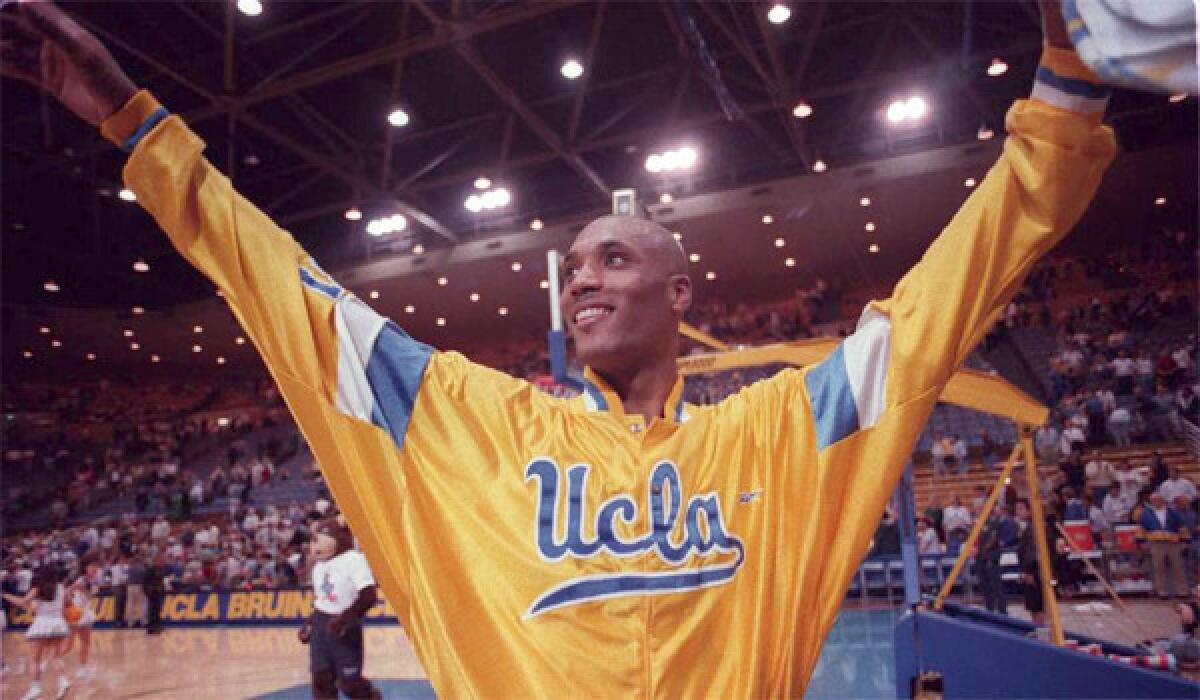 Former UCLA basketball player Ed O'Bannon is at the forefront of a lawsuit against the NCAA seeking student-athlete revenue-sharing.