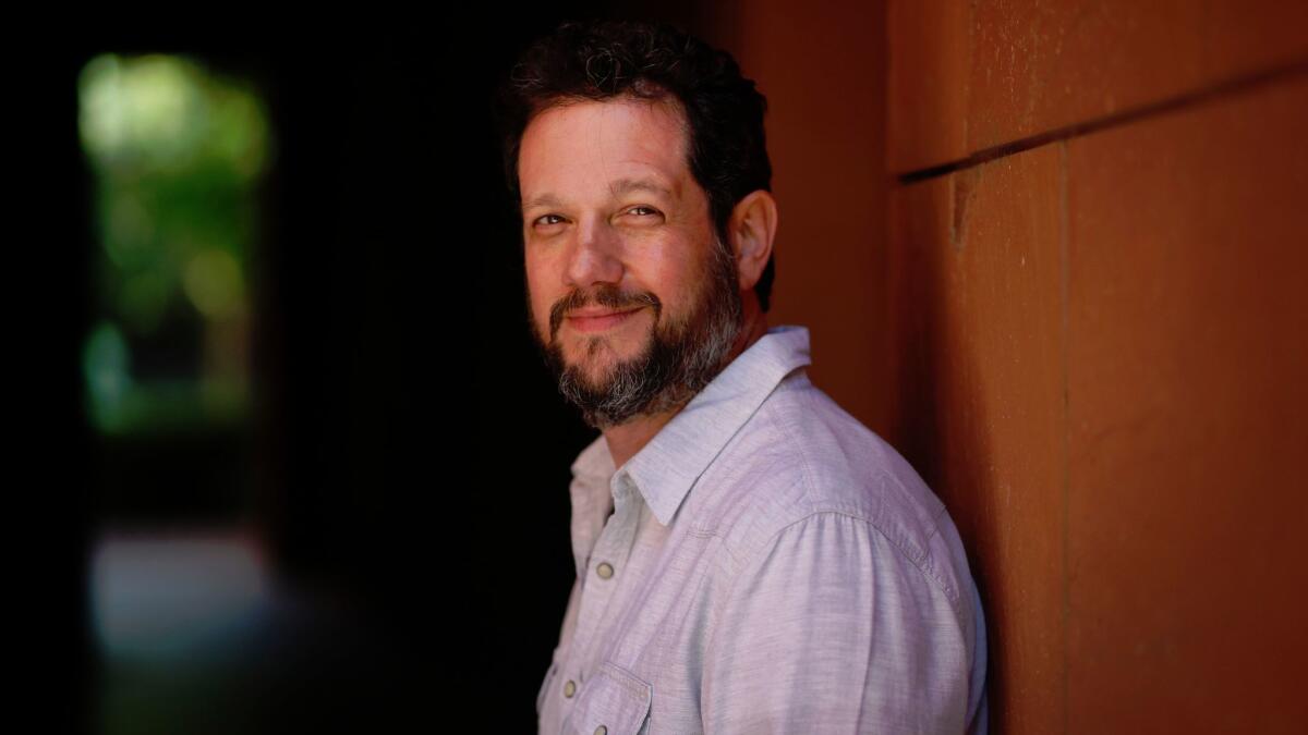 Michael Giacchino on the Walt Disney Studios lot.