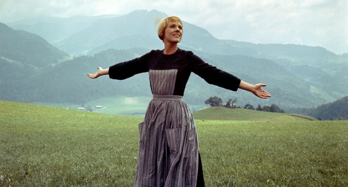 Julie Andrews in "The Sound of Music"