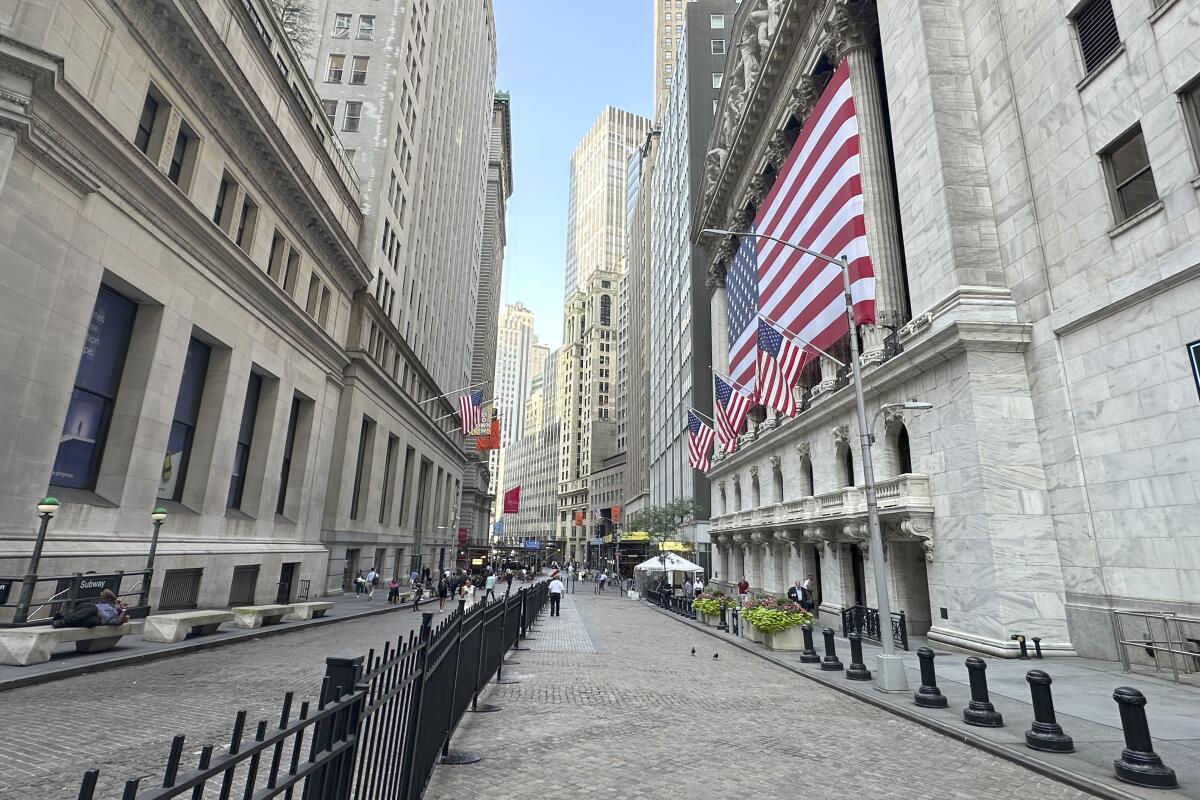 The New York Stock Exchange 