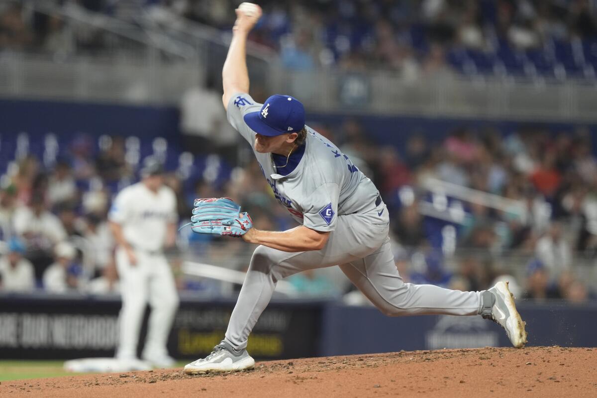 Landon Knack struck out seven and gave up only two hits in five innings Wednesday.