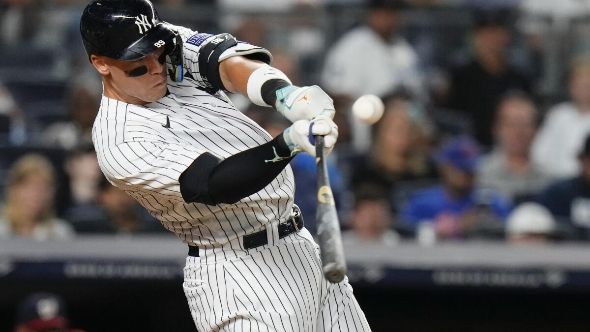 Opinion: Aaron Judge might break the true single-season home run