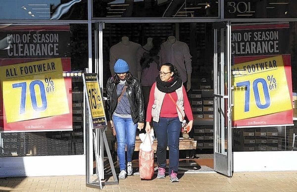 Retail sales rose 0.2% in December from the previous month, the Commerce Department reported.