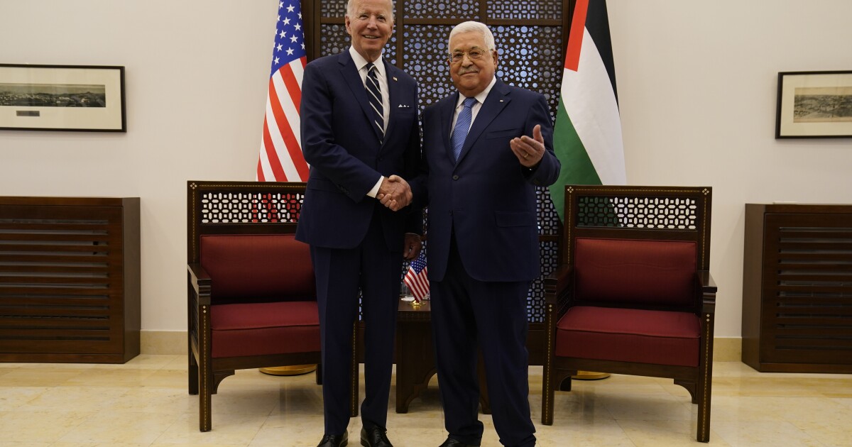 Biden endorses Palestinian state but admits it’s ‘far away’ Biden endorses Palestinian state but admits it’s ‘far away’
